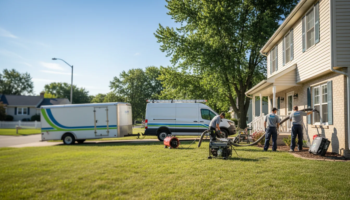 Flooded Basement Restoration And Cleanup With Repair in Lexington, NE near me